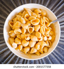 A Vegan Macaroni And Cheese With A Pumpkin And Cashew Sauce And Gluten Free Noodles. 