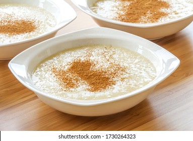 Vegan Mastic Gum Pudding Which Contains Soy Milk