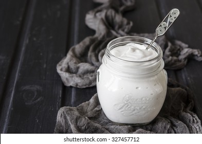 Vegan Mayonnaise With Olive Oil And Soy Milk   