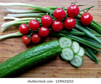 vegatable on the table