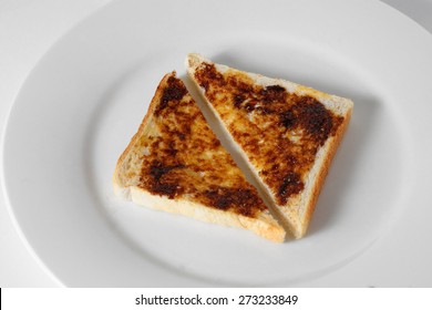 Vegemite Or Marmite On Toast