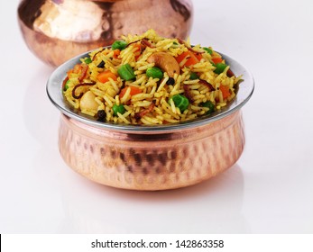 Vegetable Biryani In Handi