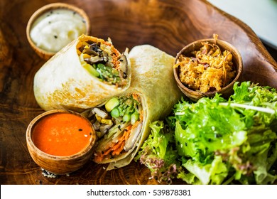 Vegetable burrito, vegetarianism, healthy food, clarification of an organism, weight loss, healthy nutrition