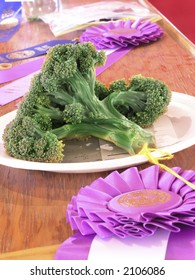 Vegetable At County Fair Wins Ribbon