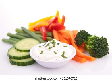 Vegetable And Dip