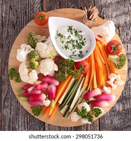 Vegetable And Dip