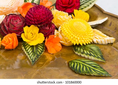 Vegetable And Fruit Carving