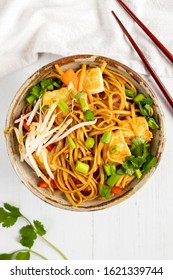 Vegetable Lo Mein With Tofu