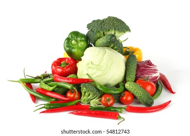 vegetable pile