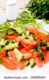 Vegetable salad - Shutterstock ID 183009659