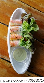 vegetable salad roll