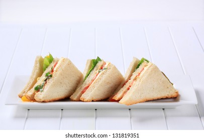 Vegetable Sandwiches 
