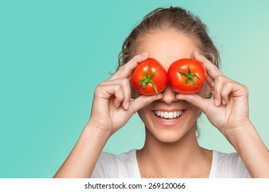 Vegetable, Tomato, Women.