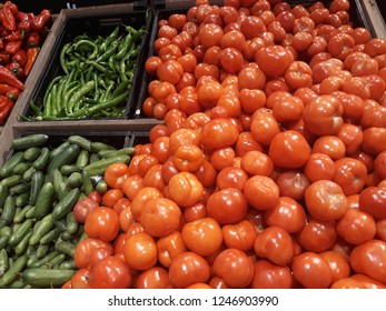 vegetable tomatoes with cucumber 