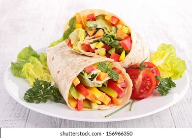 Vegetable Wrap