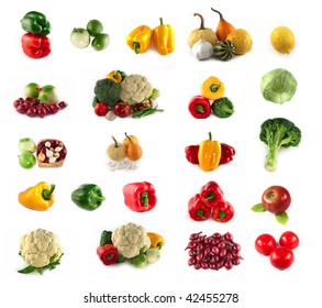 Fruit Vegetables All Tastes Stock Photo (Edit Now) 1011370936