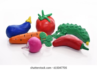 plasticine food