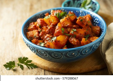 Vegetables In Tomato Sauce Or Aloo Gobi