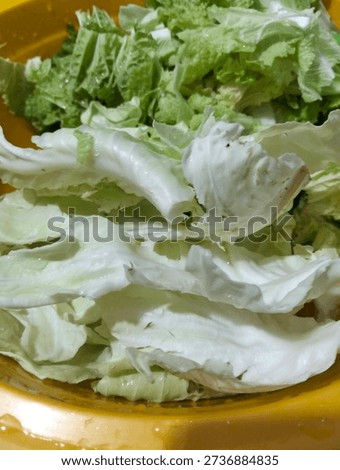  Vegetables are very refreshing, especially cabbage. Cabbage can be cooked or eaten directly.