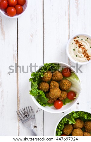 Image, Stock Photo Falafel Food Vegetable