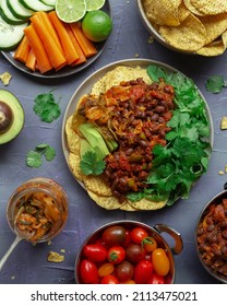 Vegetarian Nachos, Quick And Easy  Dinner Inspiration 