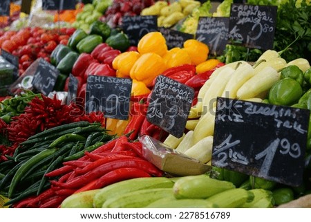 vegitable fluit europe local market