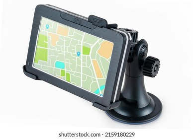 Vehicle GPS with sucker holder 