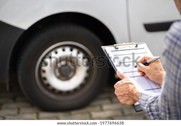 Vehicle Safety\
Inspection And Car Tire\
Check