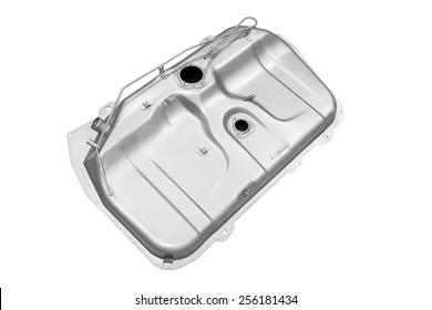 Vehicle's Fuel Tank On A White Background