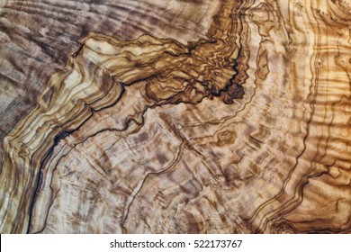 Veining Of Olive Wood