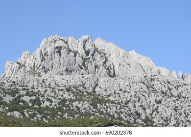 Velebit Mountains Over Ravni Kotari, Croatia