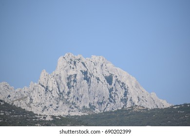 Velebit Mountains Over Ravni Kotari, Croatia