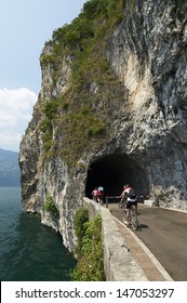 Vello (Bs),Italy, Iseo Lake,the Bike Path 