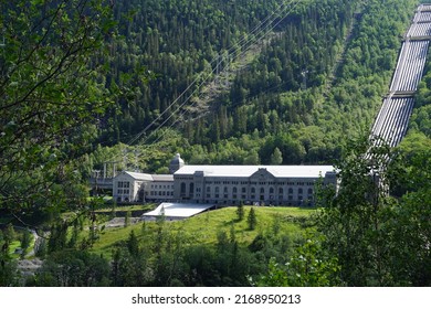 Vemork Hydroelectric Power Plant In Rjukan, Tinn, Norway