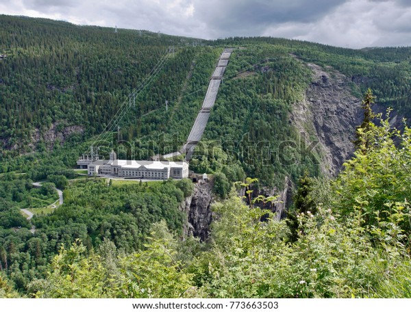 Vemork Hydroelectric Power Plant Rjukan Norway Stock Photo Edit Now