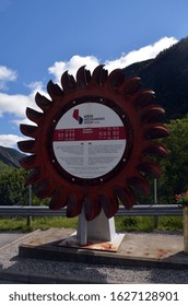 Vemork Hydroelectric Power Station At Rjukan, A Part Of Rjukan-Notodden UNESCO Industrial Heritage Site, Known For Norwegian Heavy Water Sabotage. June 22,2018.Rjukan,Norway