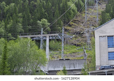 Vemork Hydroelectric Power Station At Rjukan, A Part Of Rjukan-Notodden UNESCO Industrial Heritage Site, Known For Norwegian Heavy Water Sabotage. June 22,2018.Rjukan,Norway