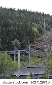 Vemork Hydroelectric Power Station At Rjukan, A Part Of Rjukan-Notodden UNESCO Industrial Heritage Site, Known For Norwegian Heavy Water Sabotage. June 22,2018.Rjukan,Norway