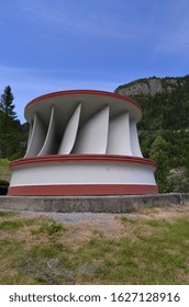 Vemork Hydroelectric Power Station At Rjukan, A Part Of Rjukan-Notodden UNESCO Industrial Heritage Site, Known For Norwegian Heavy Water Sabotage. June 22,2018.Rjukan,Norway