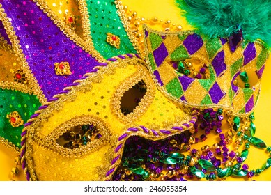 Venetian Mardi Gras Mask Disguise On Stock Photo 246055354 | Shutterstock