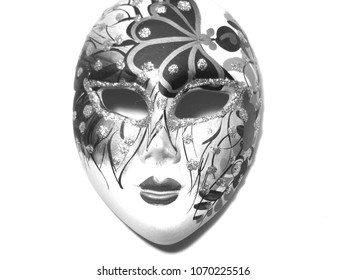 Venetian  mask closeup photo