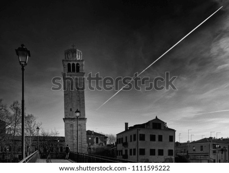 Image, Stock Photo notte italiana Night sky