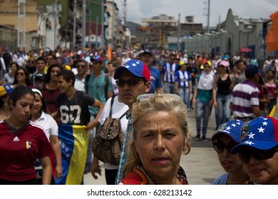 MÉRIDA, VENEZUELA - OCTOBER 2016 - Venezuelan People Did A Protest Against Their Government. This Protest Derived On Violent Acts.