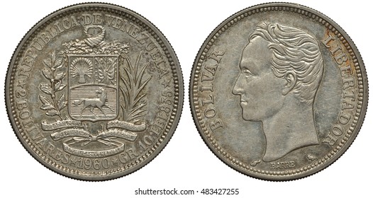 1962年の英国の東アフリカの金貨50セントか、半シリング、山の前のライオン、エリザベス女王2世の胸、植民地時代。写真素材729151675