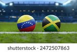 Venezuela vs Jamaica Soccer Match
