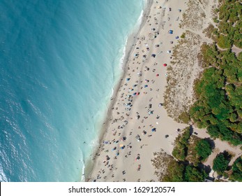 Venice Beach, Florida From A Drone