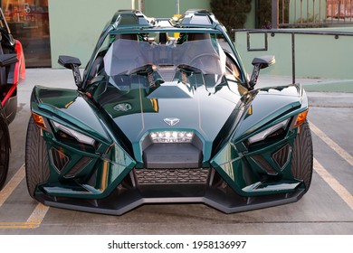 Venice California March 27,2021
Polaris Slingshot Three Wheel Motor Vehicle.