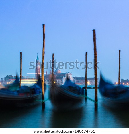 Similar – Image, Stock Photo gondola around