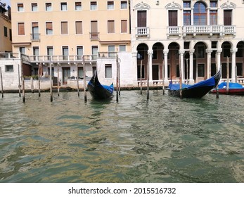 Venice Gondola Ride View 