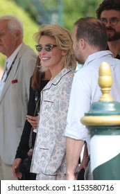 Venice, Italy. 05 September, 2017. Jasmine Trinca Arrive At The Hotel Excelsior